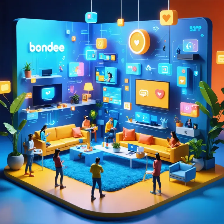 Bondee: Virtual Social Spaces: Bondee’s avatar-driven platform redefines digital connections.
